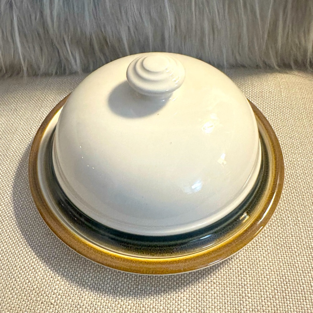 Pfaltzgraff Canyon Ridge Butter Dish with dome